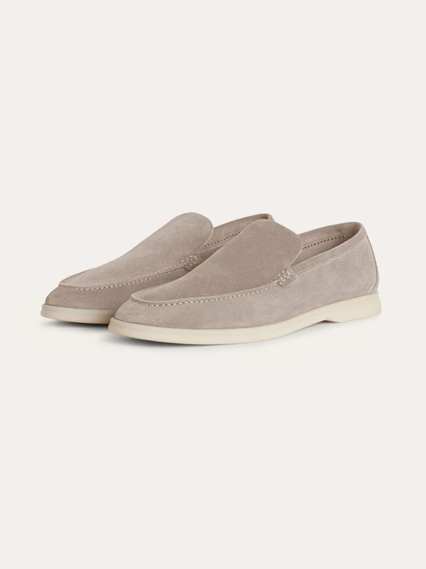 Herren Loafer Beige Größe 42 Wildleder Mokassins für Herren Beige