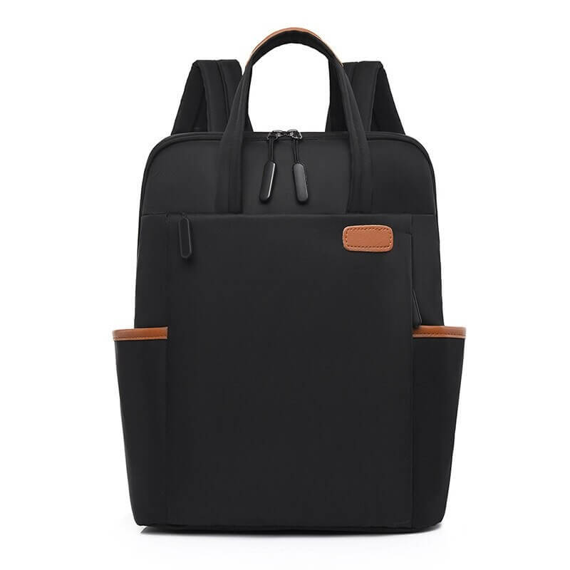 NOUVEAU RICHE Unisex Reise Rucksack Anti Diebstahl Leicht Langlebig - Backpack Schwarz