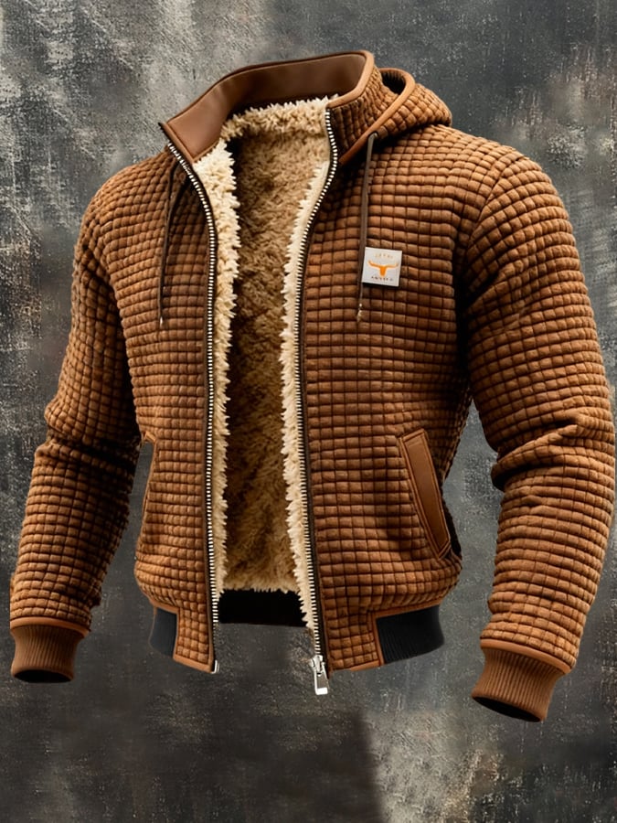 NOUVEAU RICHE Admire | Herren Polar-Fleece Thermo-Jacke