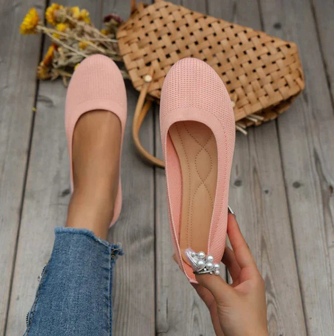 NOUVEAU RICHE Damen Sportschuhe Sommer – Gepolstert & Bequem für Alltag und Freizeit Rosa