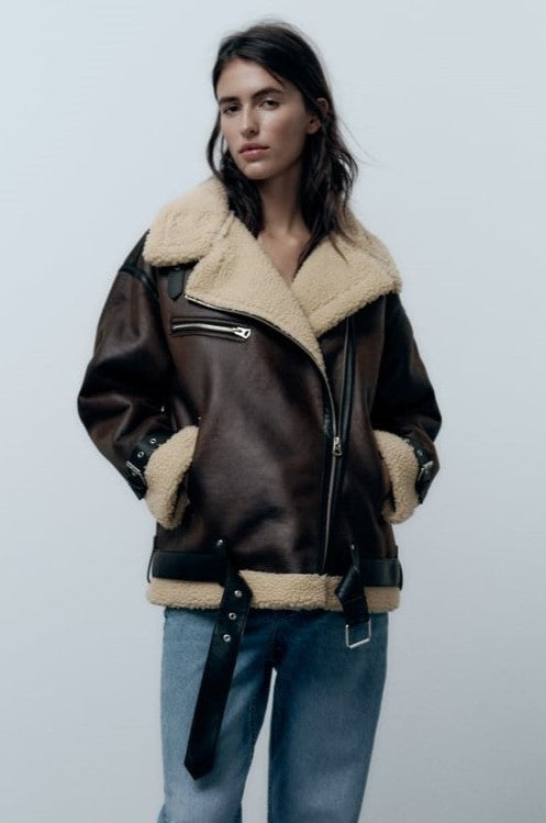 NOUVEAU RICHE Damen Jacke – Wasserabweisende Isolierte Jacke mit Moderner Geschichteter Optik