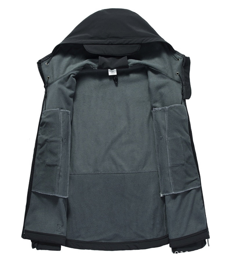 NOUVEAU RICHE Wasserdichte Jacke Herren Outdoor Alltagsbegleiter Komfort