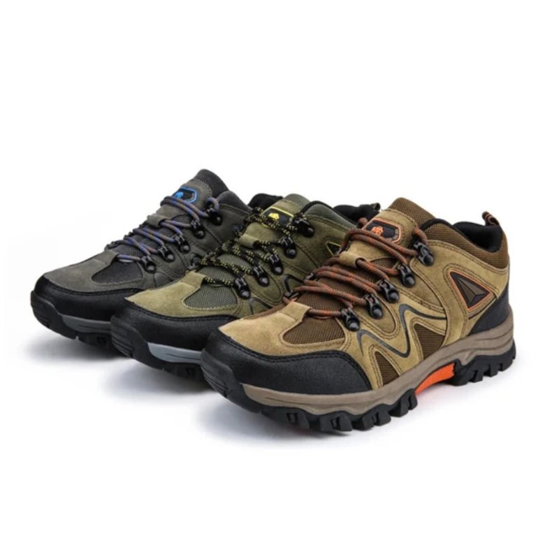NOUVEAU RICHE Herren Wander Schuhe Schnüren Outdoor Im Freien Abenteuer