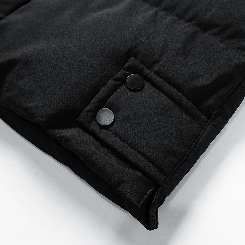 NOUVEAU RICHE Parka Jacke Herren Lange Wattierte Wasserdichte Winterjacke