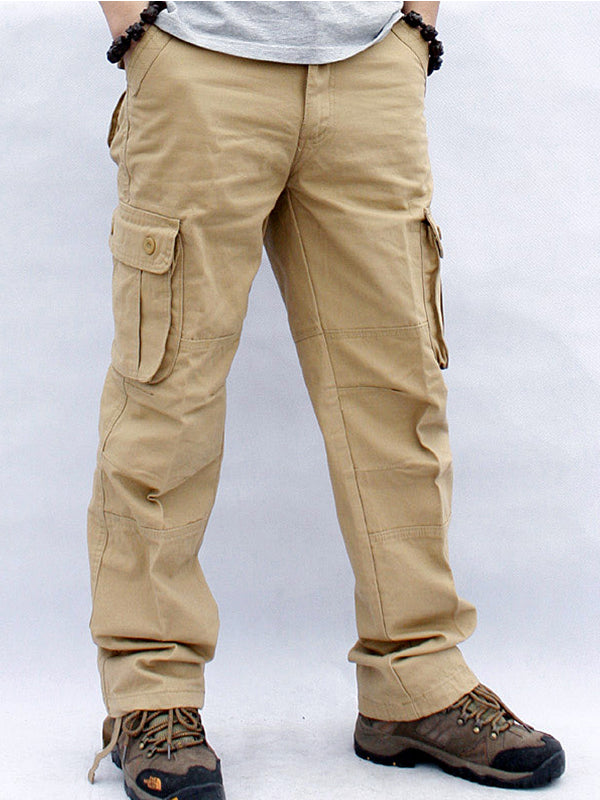 NOUVEAU RICHE Herren Freizeit Cargo-Hose Mit 6 Taschen Für Outdoor Aktivitäten Und Alltag Nutzung