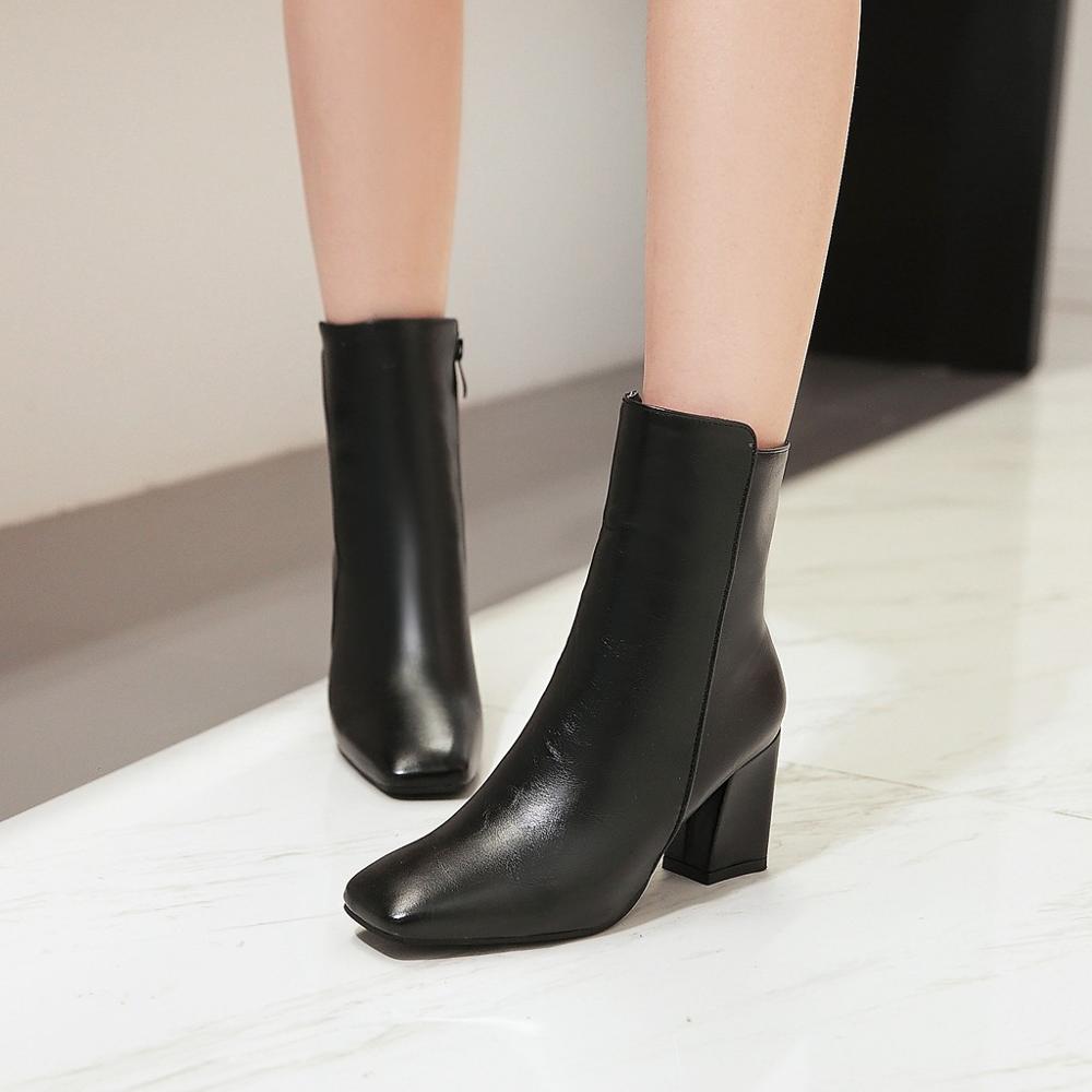 NOUVEAU RICHE Damen Stiefeletten mit hohem Absatz Hochwertigen Materialien Stil