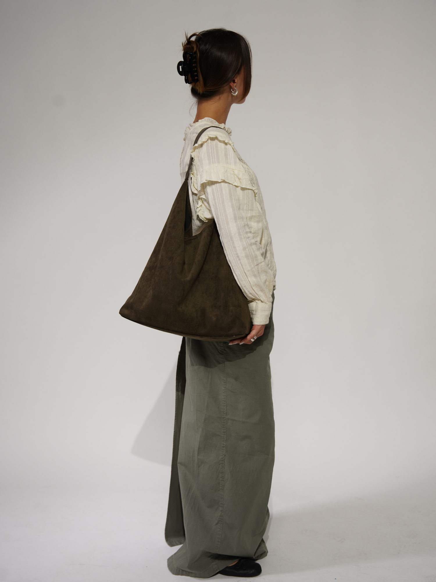 NOUVEAU RICHE Damen Leder Tote Bag – Alltagstaugliche Tasche aus Geschmeidigem Leder