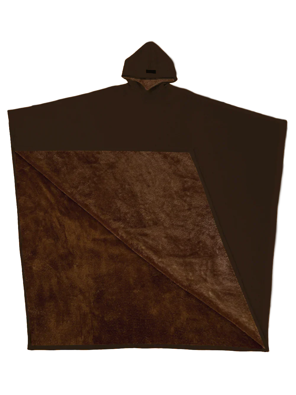NOUVEAU RICHE Dahlia | Übergroße Eden Hoodie-Decke für ein ultimatives Komforterlebnis Braun Einheitsgröße