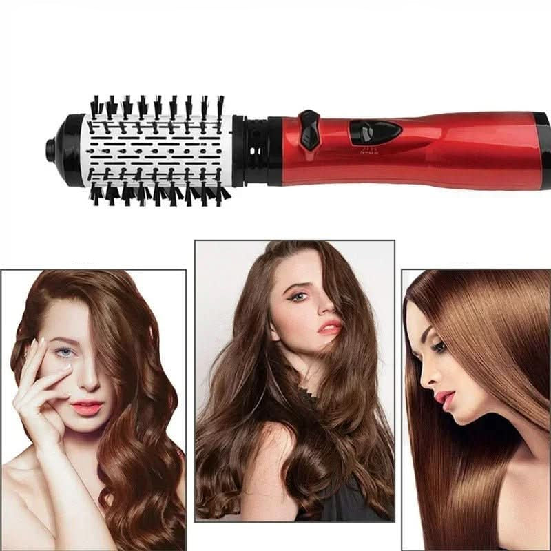 NOUVEAU RICHE 3-in-1 Warmluftbürste – Föhnbürste zum Trocknen, für Volumen & Locken, Ionen-Technologie, 3 Geschwindigkeiten & mehrere Heizstufen