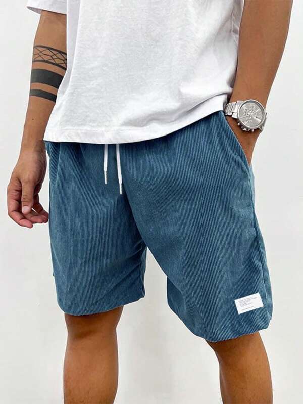 NOUVEAU RICHE Herren Cordshorts Mit Leichtem Stretch Bequeme Passform
