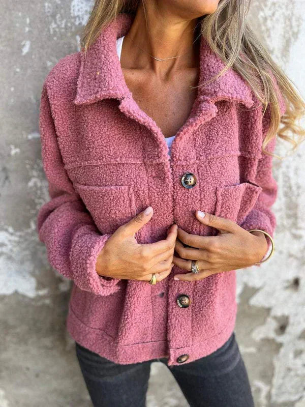 Luna | Damen Strickjacke | Kragenausschnitt
