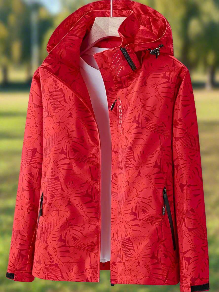 Dôre | Damen Jacke mit Durchgehendem Reißverschluss - Leichte Übergangsjacke mit Taschen