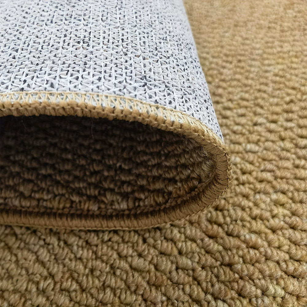 NOUVEAU RICHE Saugfähige Fussmatte für innen & aussen – Rutschfeste Matte in Jute-Optik, waschmaschinenfest, 3 Grössen