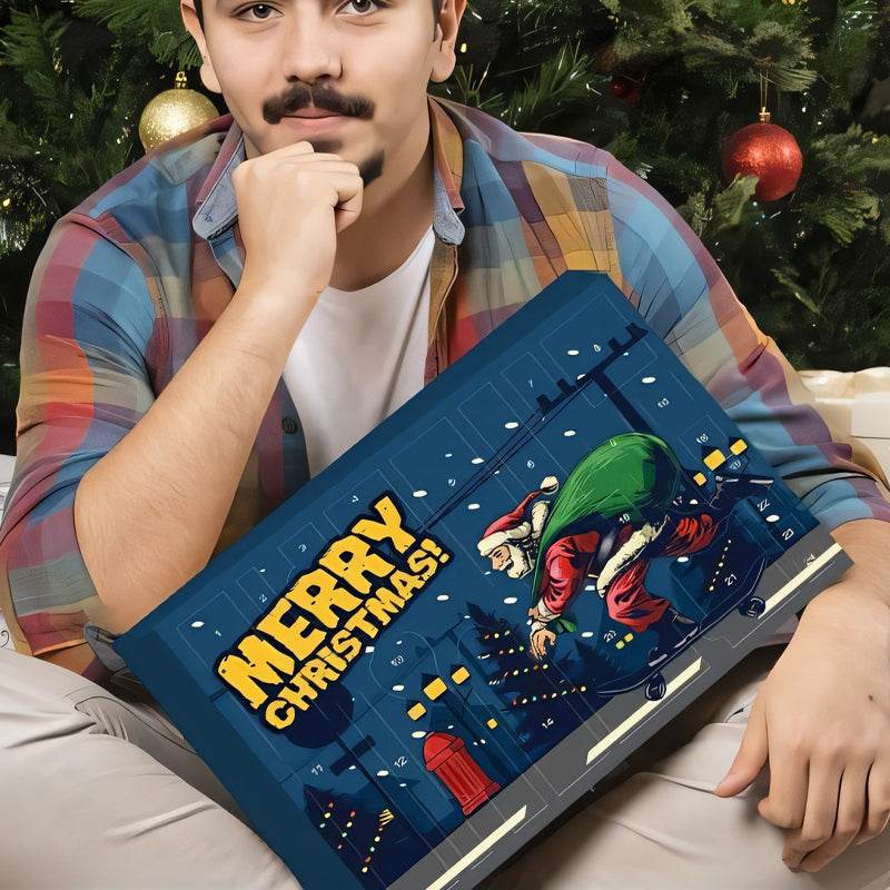 NOUVEAU RICHE Outdoor-Survival-Adventskalender 24 Tage – Adventskalender mit Camping-Gadgets & Werkzeug für Abenteurer