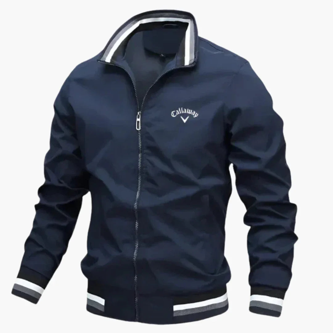 NOUVEAU RICHE Übergangsjacke Herren Gefütterte Layerlook Lockere Passform Blau
