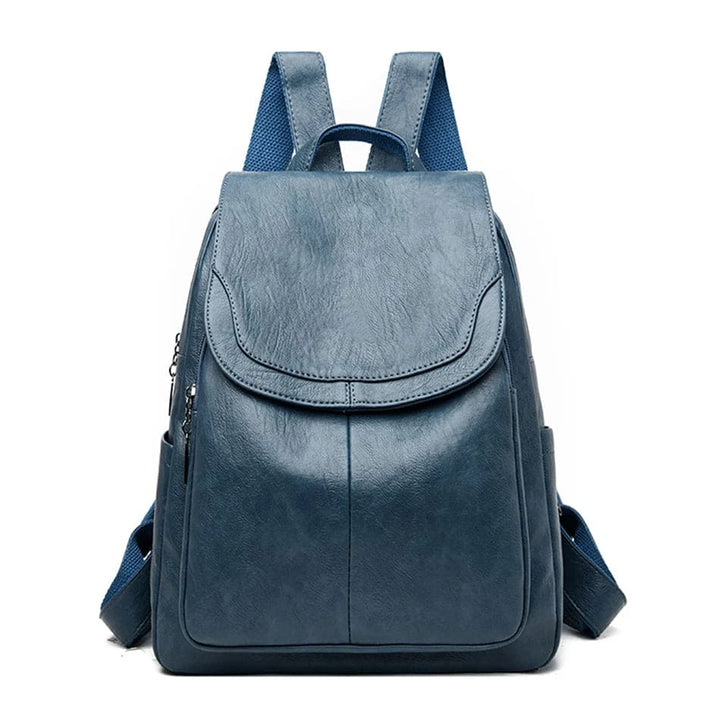 NOUVEAU RICHE Damen Rucksack – Modischer Rucksack mit Hochwertigen Verschlüssen und Schutz Hellblau Nur eine Größe