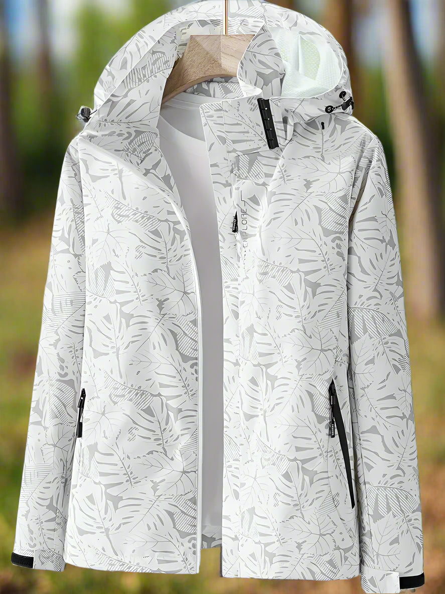 Dôre | Damen Jacke mit Durchgehendem Reißverschluss - Leichte Übergangsjacke mit Taschen