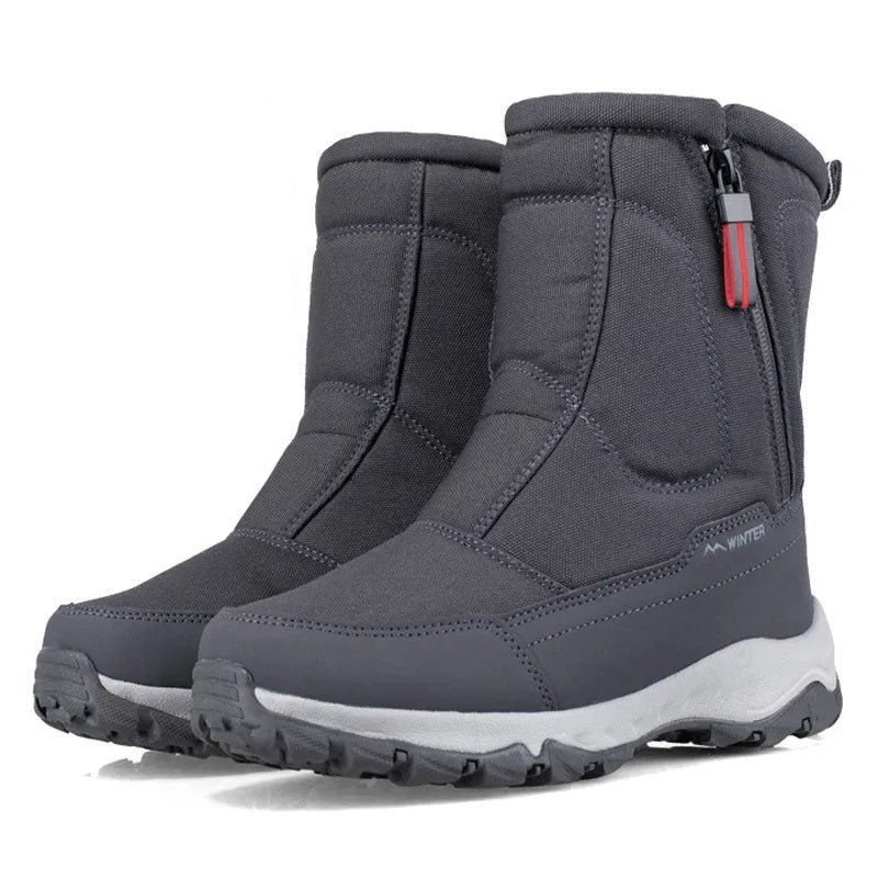 NOUVEAU RICHE Luna | Halbhohe Schneestiefel | Warme Winterstiefel