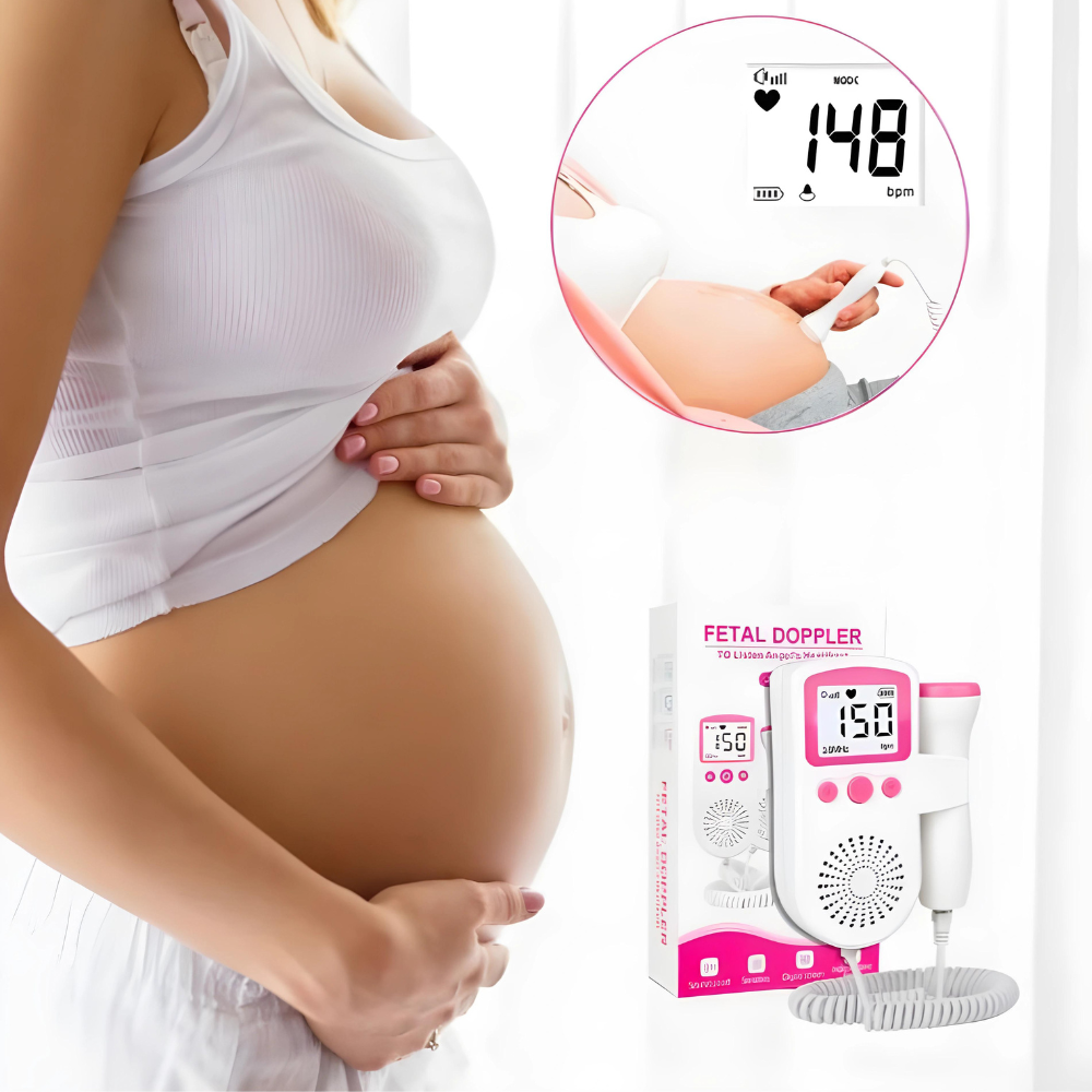 NOUVEAU RICHE Herzschlag-Hörgerät für Mütter und Babys – Den Herzschlag des Babys zu Hause hören – nur zur Freizeitnutzung