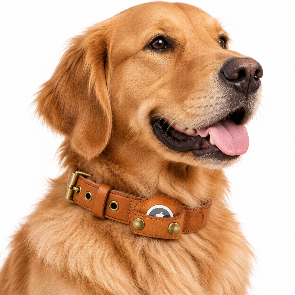 NOUVEAU RICHE GPS-Hundehalsband mit weltweitem Tracking ohne Abonnement – GPS Tracker Hund mit App, 3 Grössen, 5 Farben