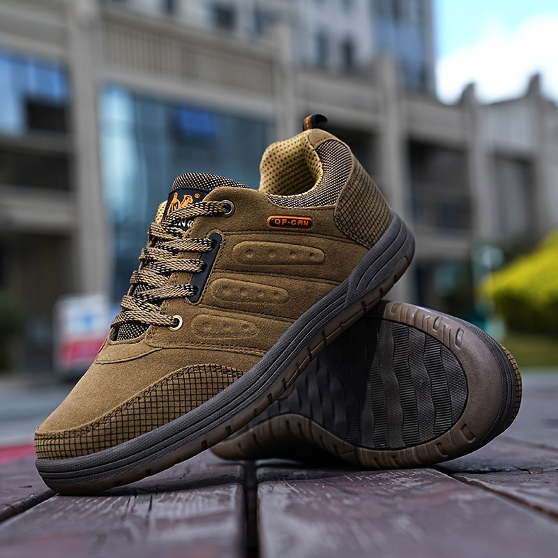 NOUVEAU RICHE Herren-Wanderschuhe Robuste Schnüren Strukturierte Außensohle