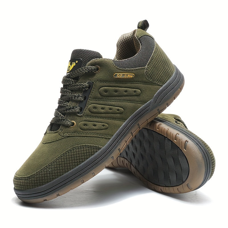 NOUVEAU RICHE Herren-Wanderschuhe Robuste Schnüren Strukturierte Außensohle