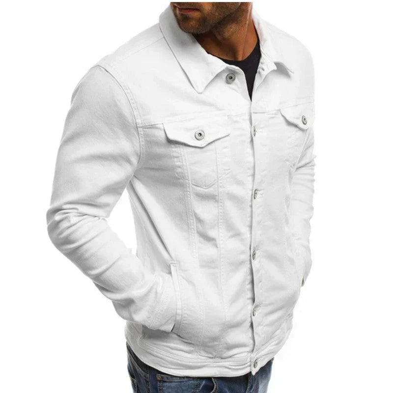 NOUVEAU RICHE Button Down Jacke Für Herren Fronttaschen Alltagstauglich