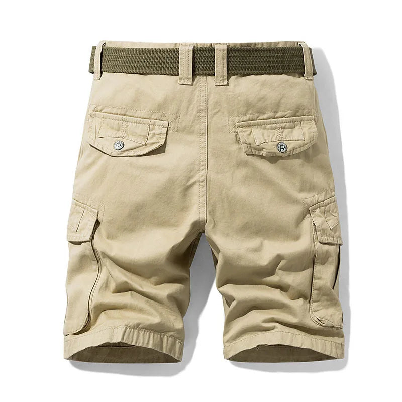 NOUVEAU RICHE Bequeme Herren Cargo-Shorts mit mehreren Taschen für Freizeit und Outdoor-Aktivitäten