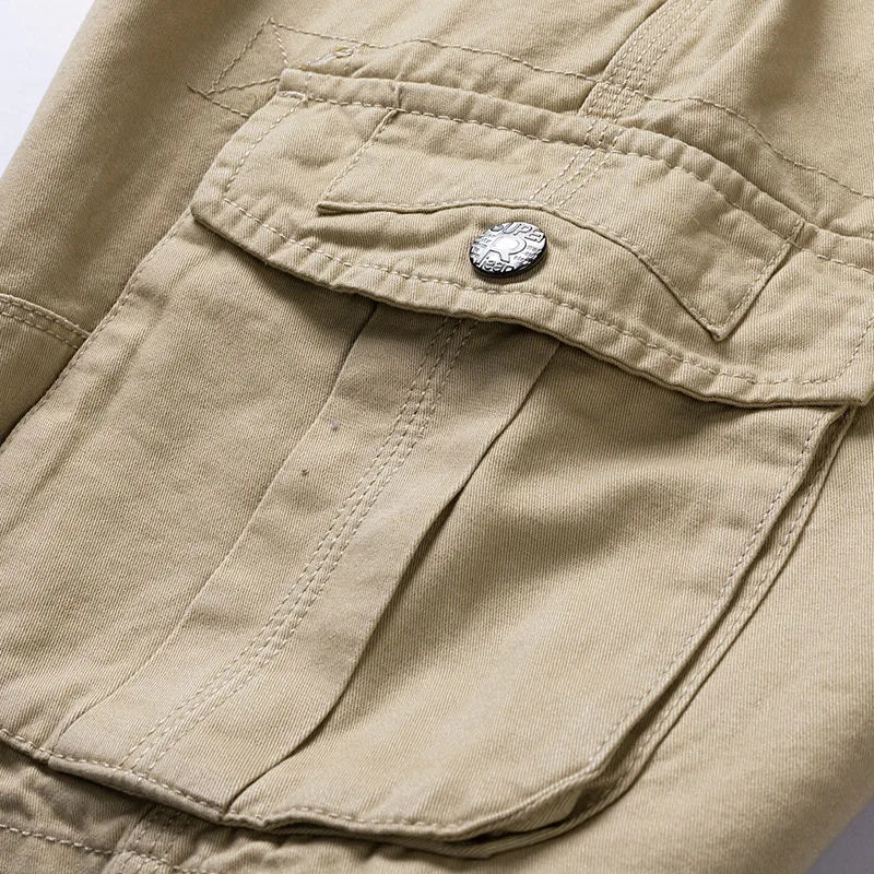 NOUVEAU RICHE Bequeme Herren Cargo-Shorts mit mehreren Taschen für Freizeit und Outdoor-Aktivitäten