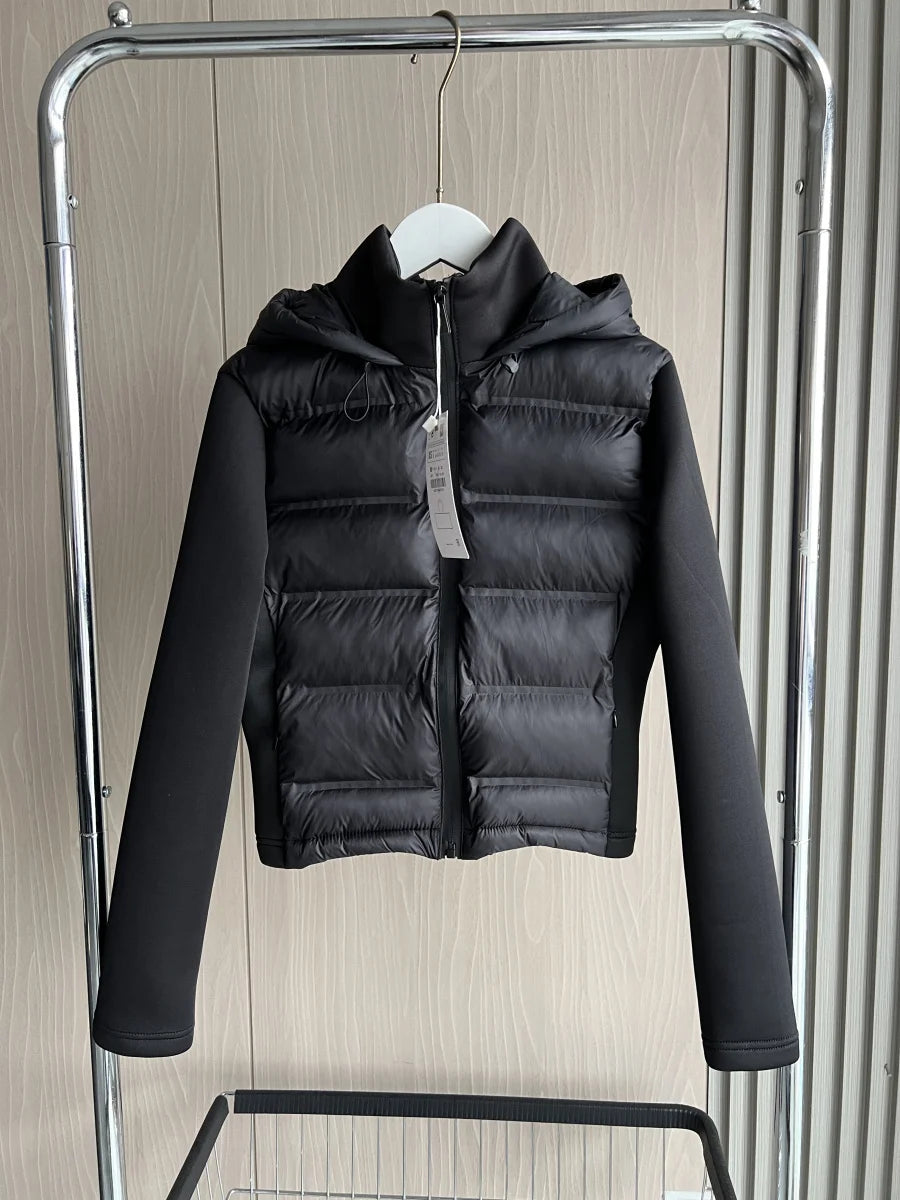 NOUVEAU RICHE Damen Daunenjacke Leichte Warme Kapuze Sportmantel