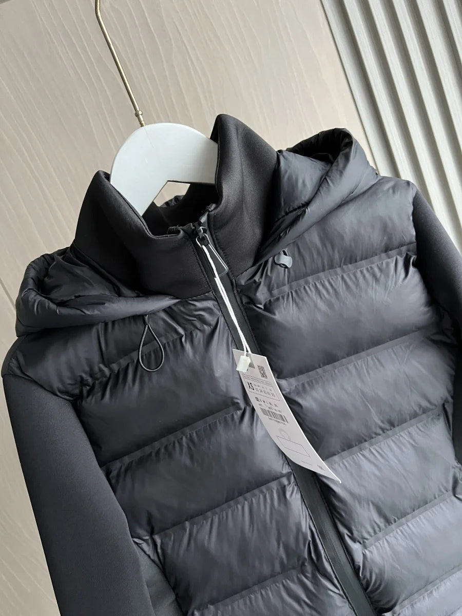 NOUVEAU RICHE Damen Daunenjacke Leichte Warme Kapuze Sportmantel