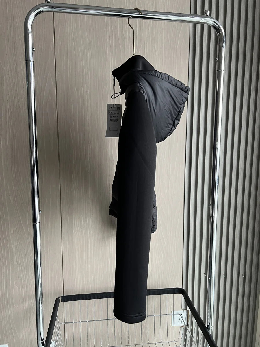 NOUVEAU RICHE Damen Daunenjacke Leichte Warme Kapuze Sportmantel