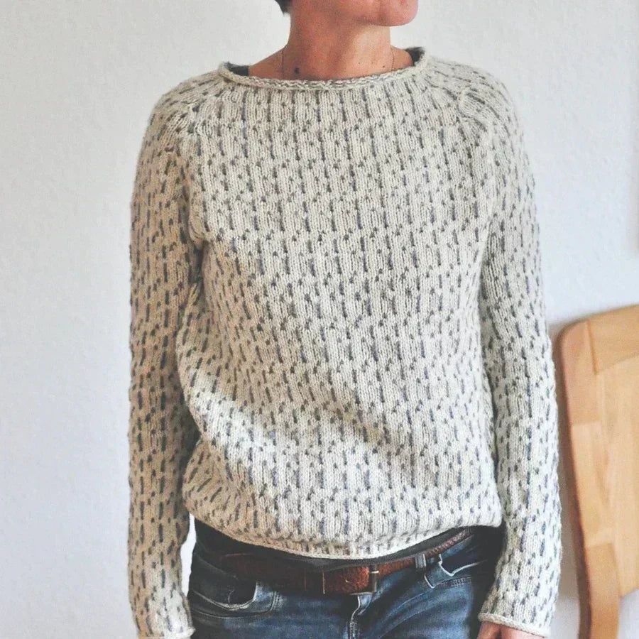 Flōre | Damen Pullover | Raglanärmel Rundhals