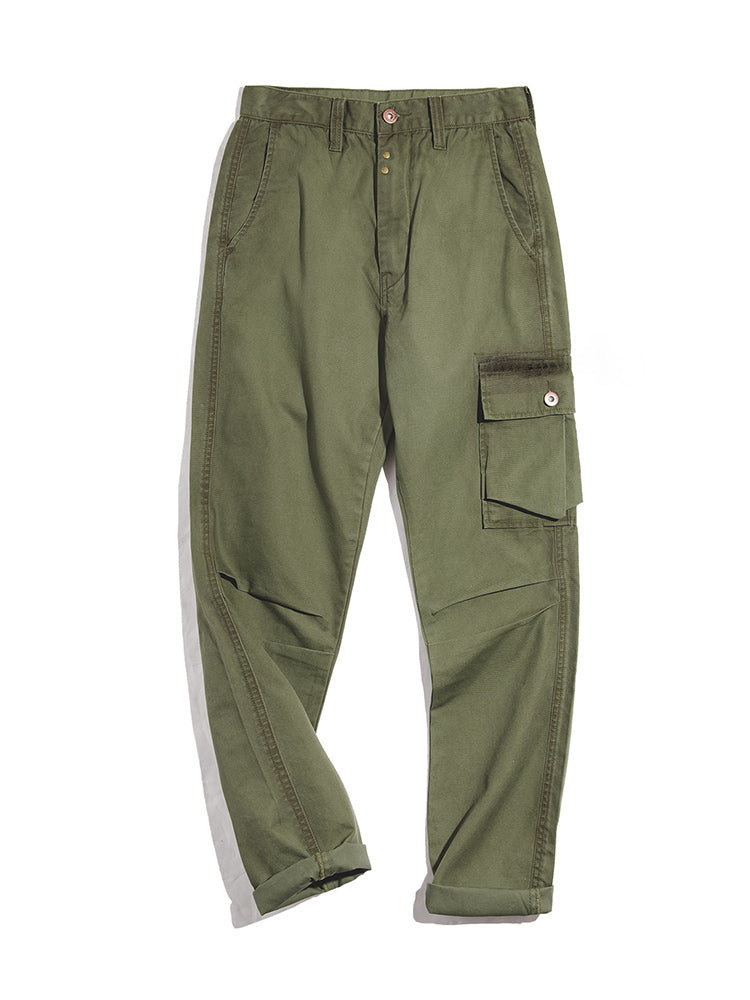 NOUVEAU RICHE Herren Cargo Hosen Mit Einzigartigen Asymmetrischen Taschen Aus 100 Prozent Baumwolle Schmaler Schnitt Mittlere Leibhöhe Mit Reißverschluss Und Knopfverschluss Ideal Für Alltag Und Freizeit
