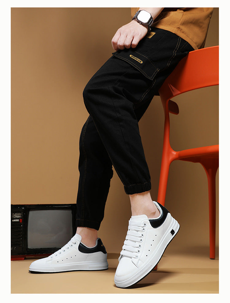 NOUVEAU RICHE Sneaker Herren Lowtop Alltag Sommerstil Robuste Sohle