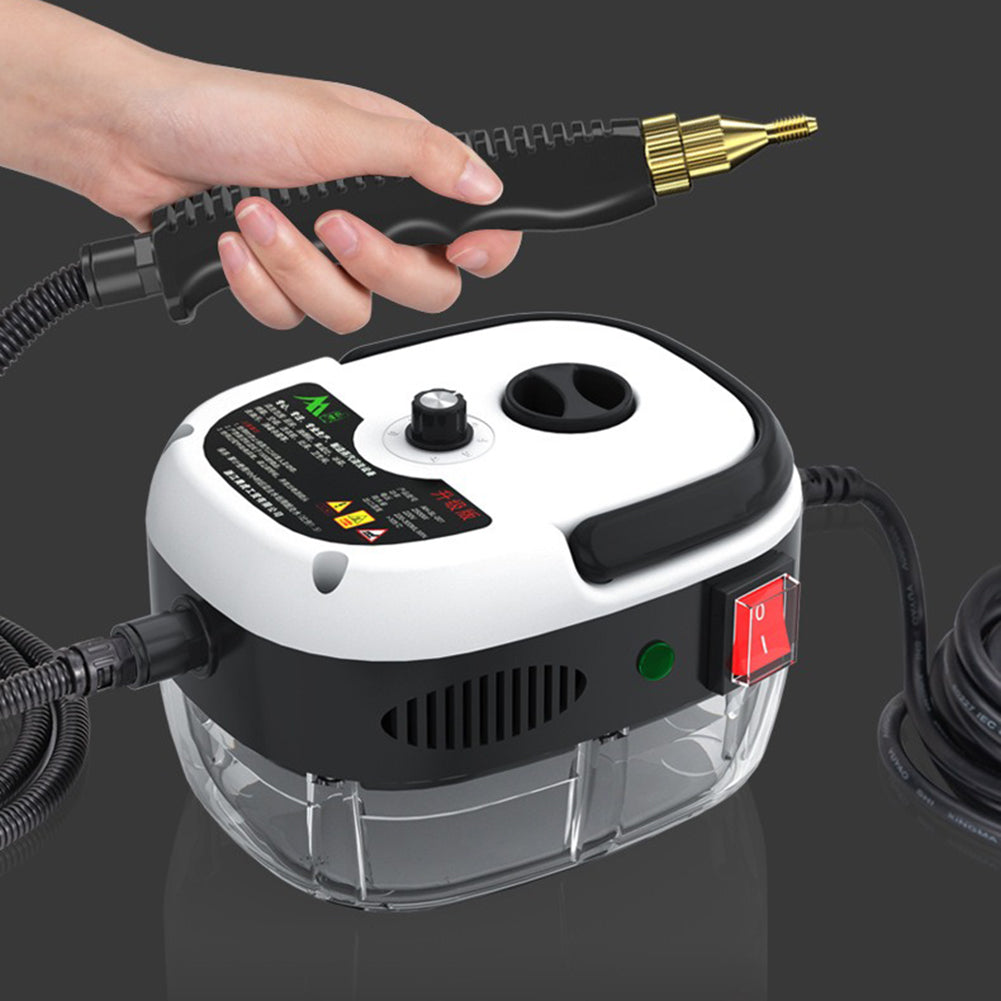 NOUVEAU RICHE Hochdruckreiniger 2500W mit Dampf – 6 Dampfstufen für Küche, Dunstabzugshaube, Klimaanlage & Fliesen – Entfettung ohne Chemie