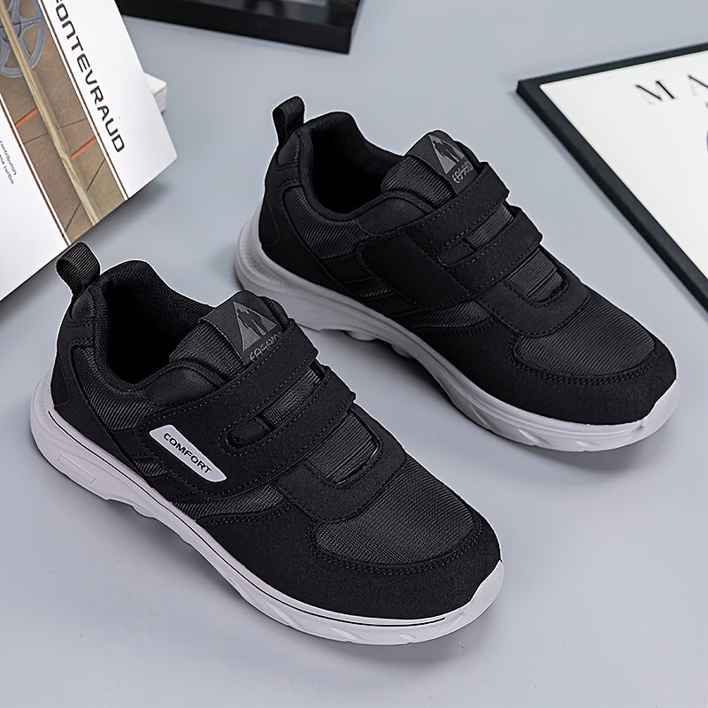 NOUVEAU RICHE Komfortable Laufschuhe mit Klettverschluss – Bequeme Sneaker mit Klett für Damen & Herren, atmungsaktiv, leicht anzuziehen – EasyStride