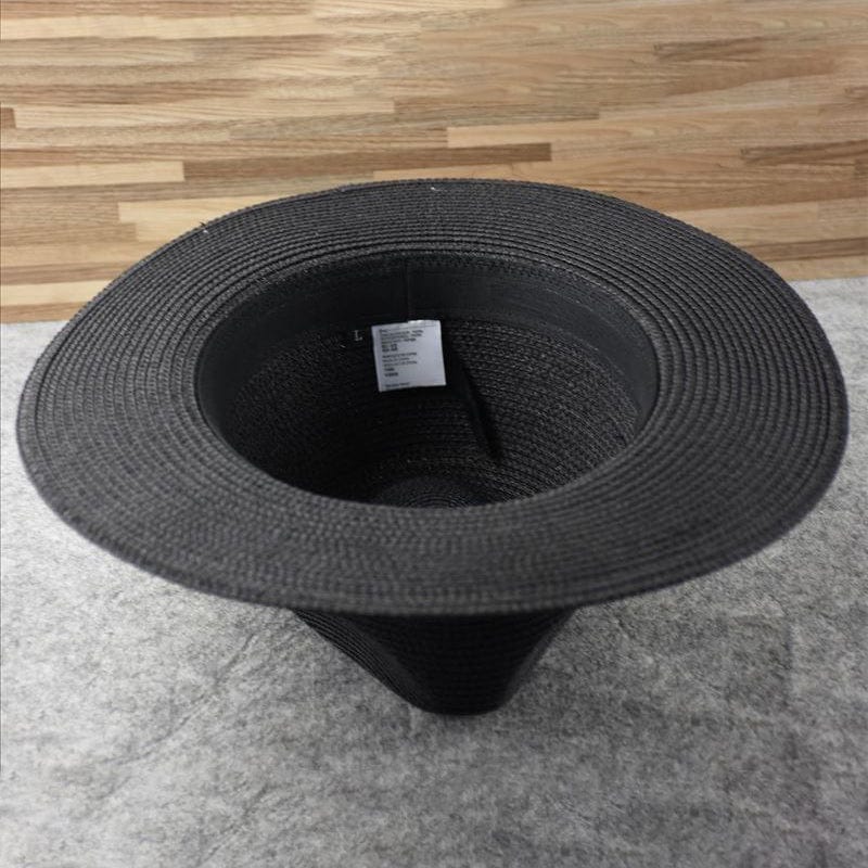 NOUVEAU RICHE Fedora Filzhut Weiß Mit Schwarzem Band Einheitsgröße