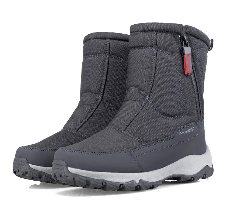 NOUVEAU RICHE Luna | Halbhohe Schneestiefel | Warme Winterstiefel