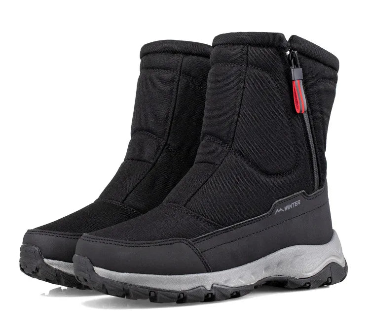 NOUVEAU RICHE Luna | Halbhohe Schneestiefel | Warme Winterstiefel