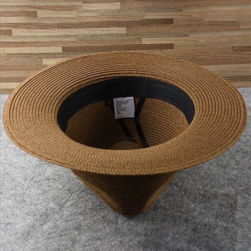 NOUVEAU RICHE Fedora Filzhut Weiß Mit Schwarzem Band Einheitsgröße