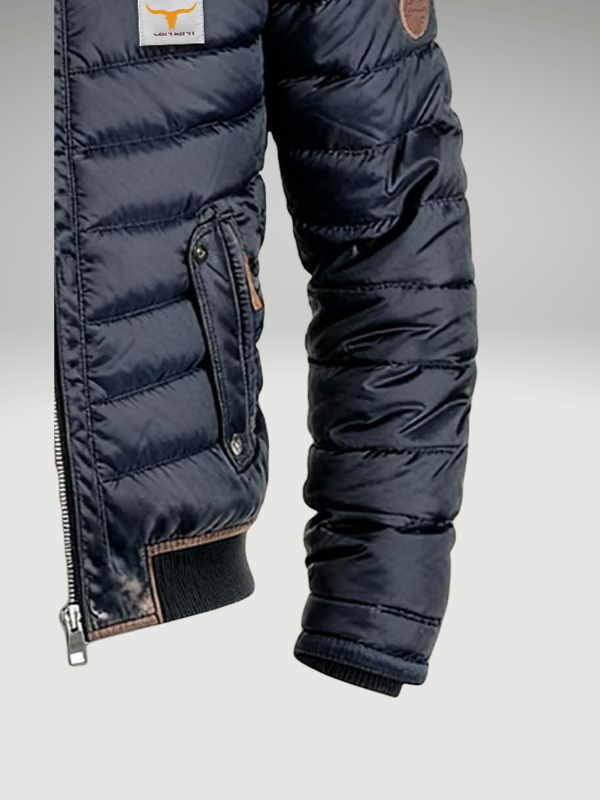 NOUVEAU RICHE Hermosa | Herren Steppjacke mit Stehkragen - Warme Leichtsteppjacke & Übergangsjacke mit Reißverschluss