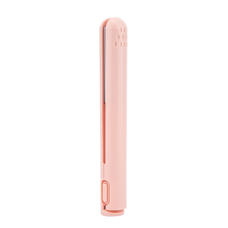 NOUVEAU RICHE Mini Lockenstab und Glätteisen – 2-in-1 Reise-Glätteisen & Lockenstab, Keramikbeschichtung, Schnelles Aufheizen – Lina