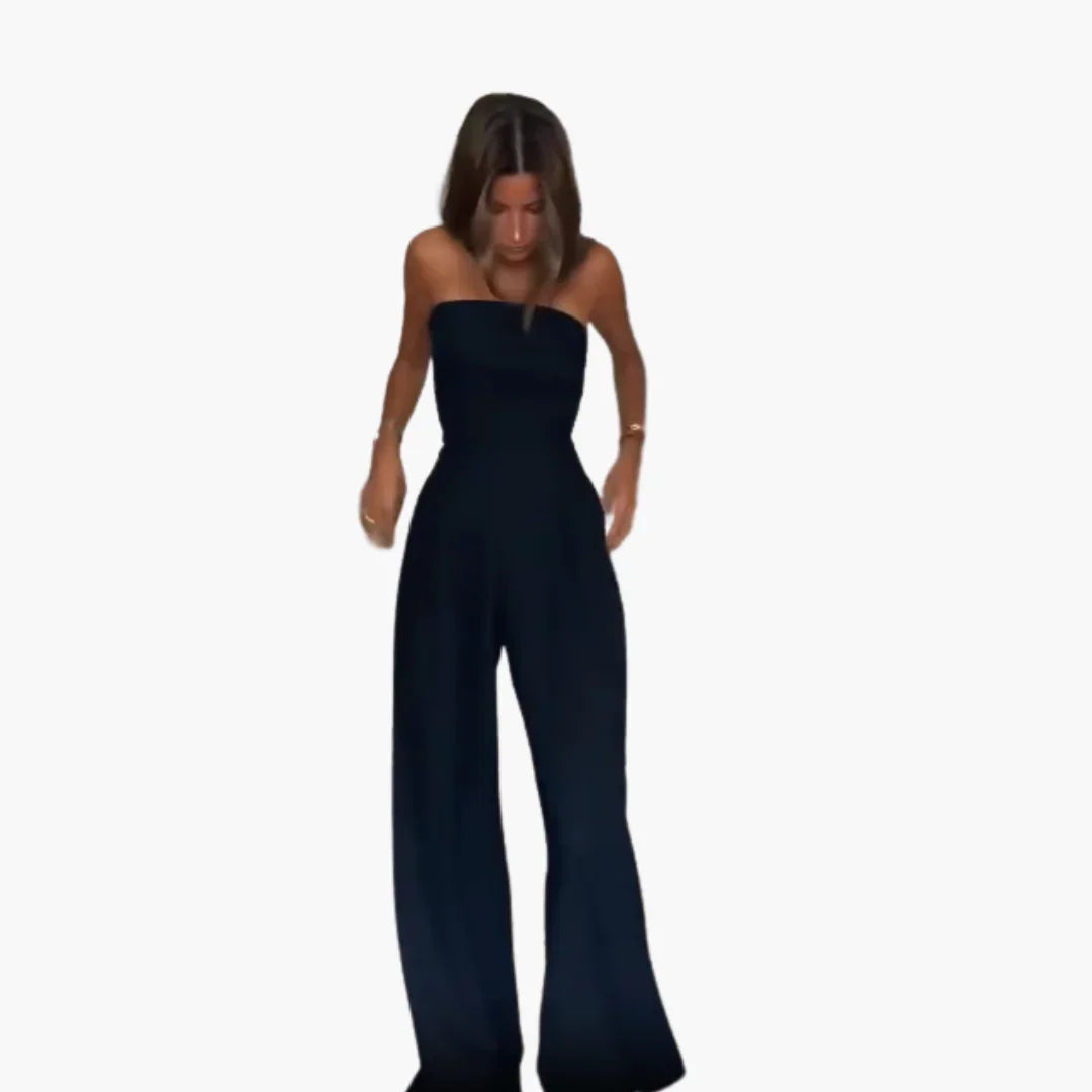 NOUVEAU RICHE Ärmelloser Jumpsuit Für Damen Mit Moderner Passform