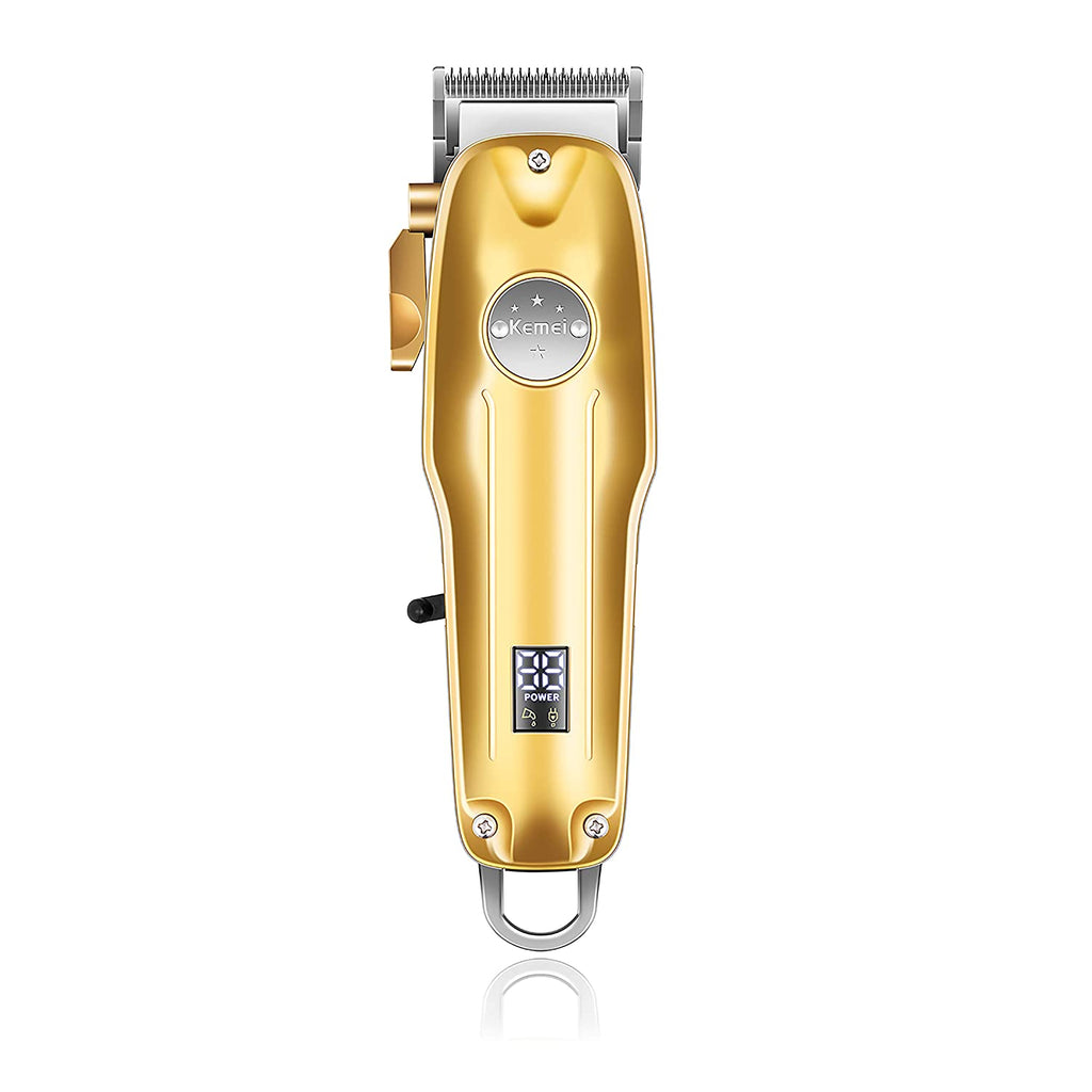 NOUVEAU RICHE 3-in-1 Profi Haartrimmer-Set – Kabellose Haarschneidemaschine, T-Blade Konturentrimmer und Folienrasierer für Herren