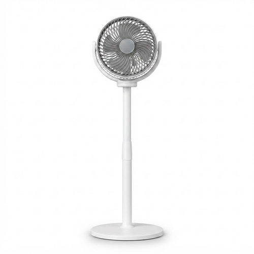 3-in-1 Standventilator mit Luftzirkulation – 5 Geschwindigkeitsstufen, 4 Höhenverstellungen, leiser USB-C-Standventilator für Schlafzimmer, Büro und Wohnmobil 1
