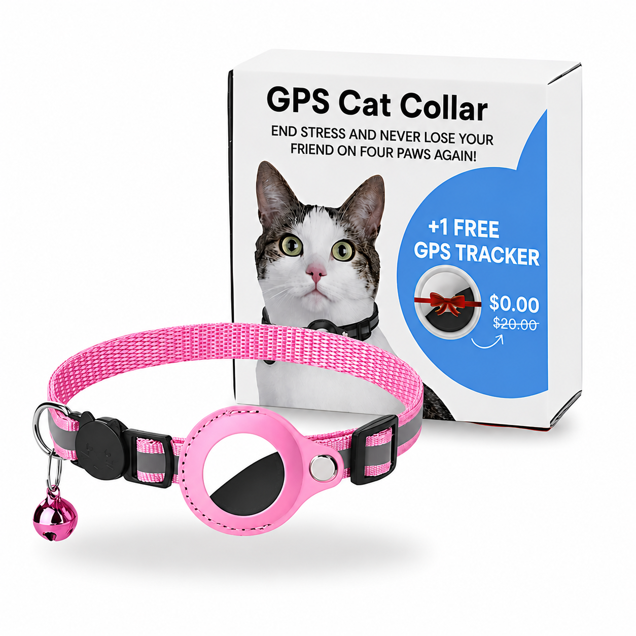 Collare GPS per Gatti – Localizzazione in Tempo Reale con Allarme di Zona tramite App