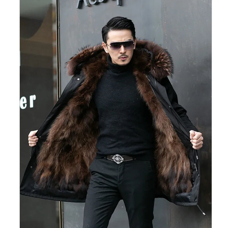 NOUVEAU RICHE Figueral | Winterparka | Gefütterte und warme Winterjacke Braun