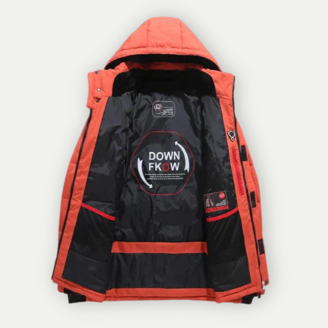 NOUVEAU RICHE Leichte Daunenjacke für Herren mit wasserabweisender Funktion und optimaler Wärmeisolierung