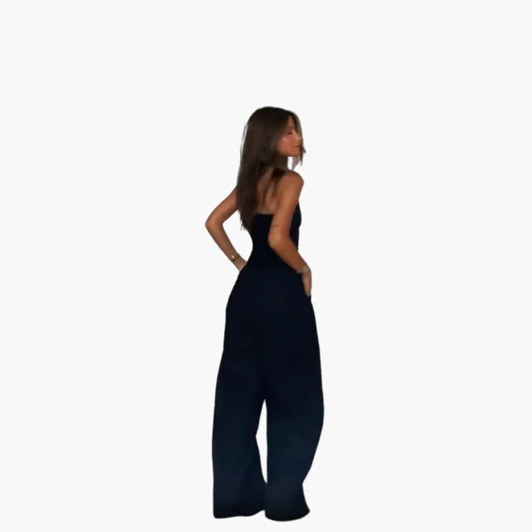 NOUVEAU RICHE Ärmelloser Jumpsuit Für Damen Mit Moderner Passform